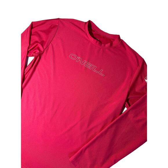 O’Neill Pink Long Sleeve Swimtop SPF 50+ Size 16 - Picture 1 of 6